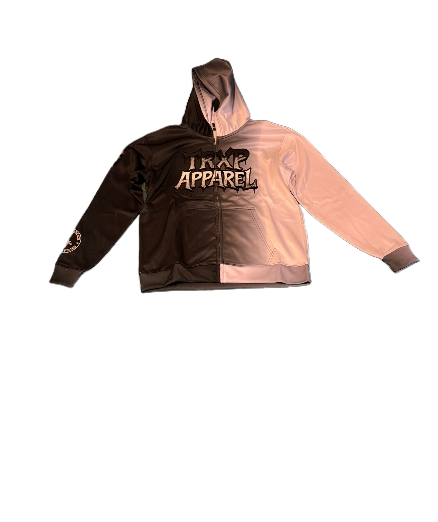 TXRP Apparel hoodie fabric – heavyweight premium fleece streetwear quality detail