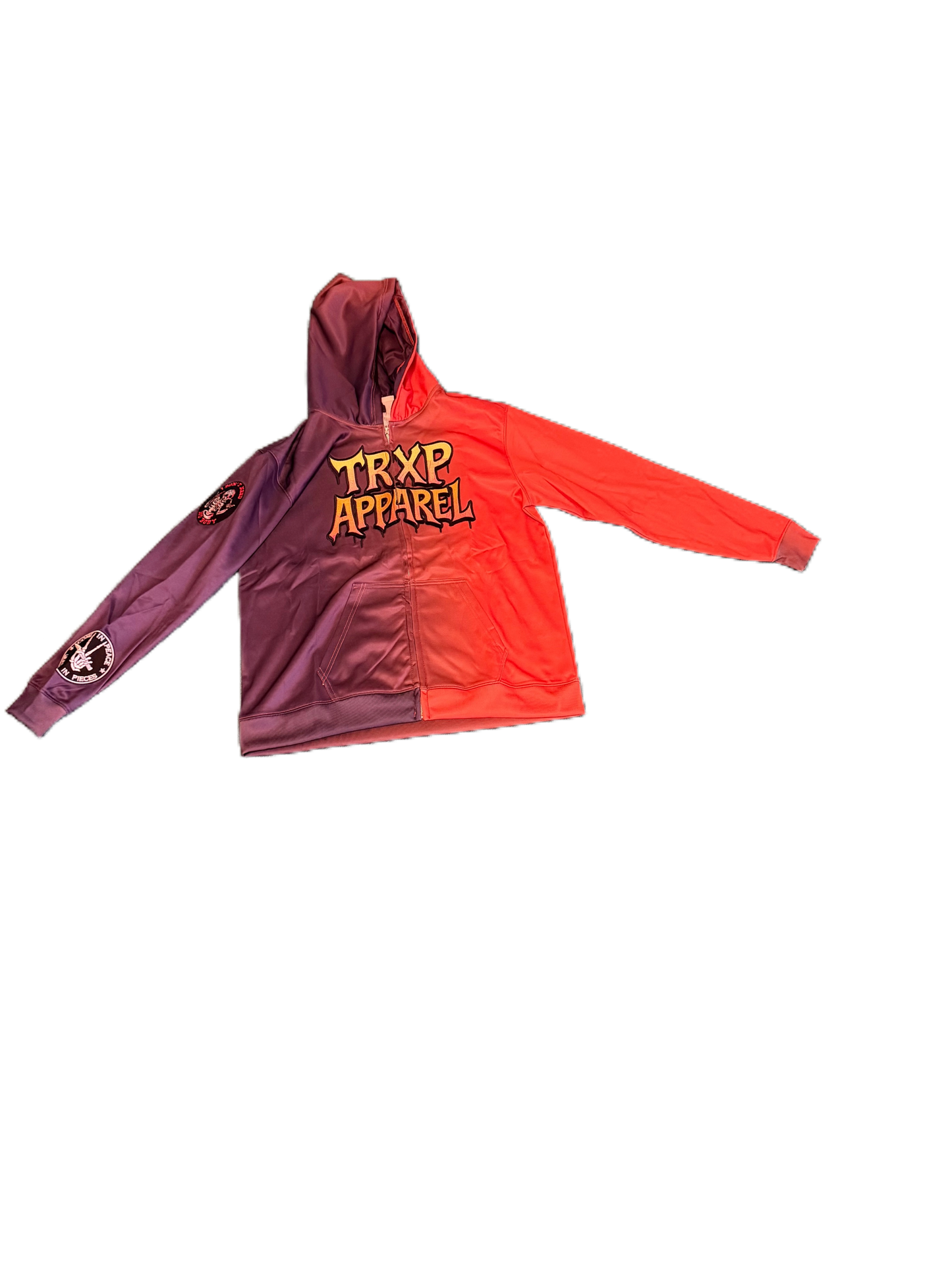 TXRP Apparel hoodie fabric – heavyweight premium fleece streetwear quality detail