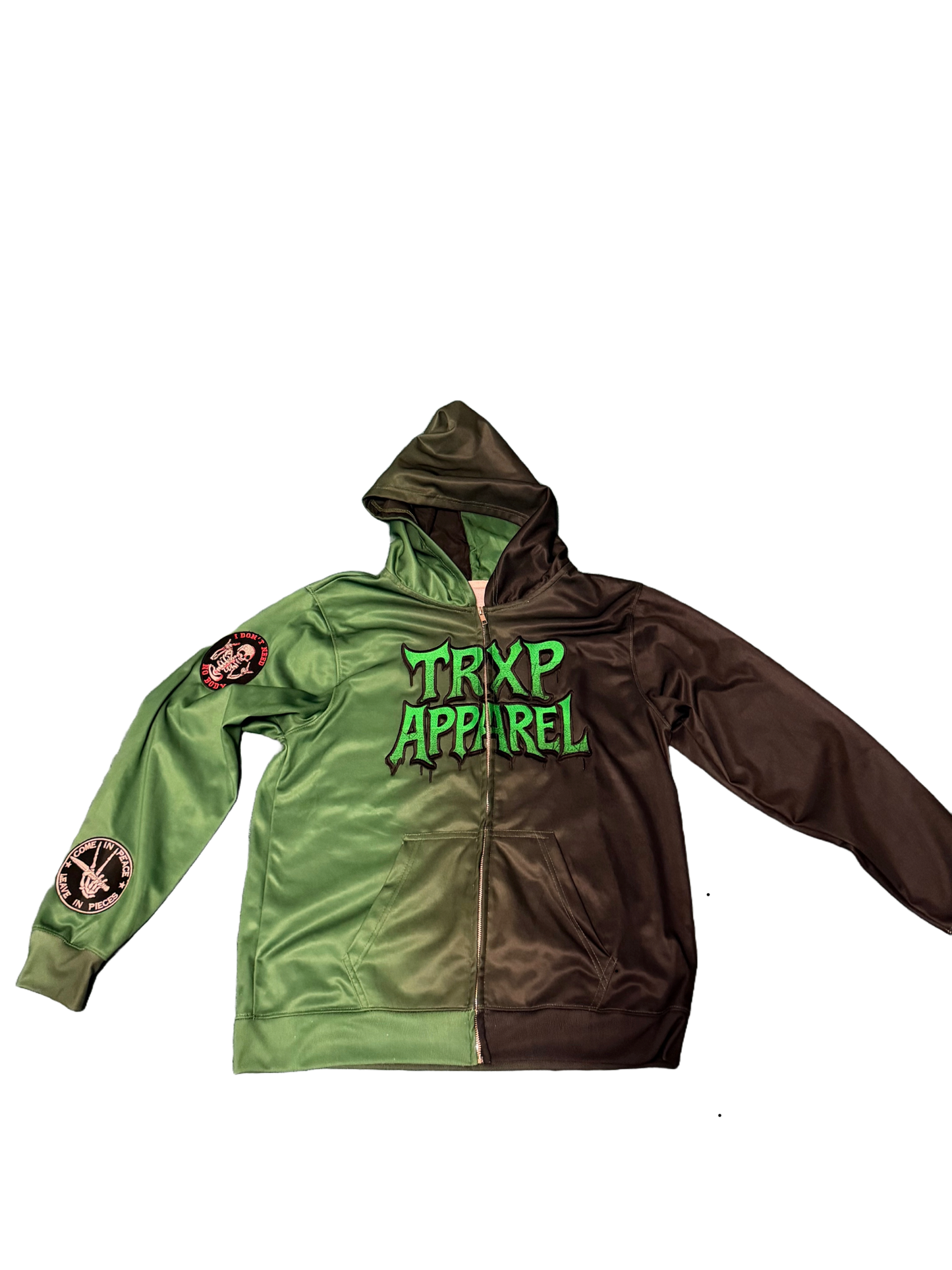 Model wearing TXRP Apparel unisex oversized hoodie – premium urban streetwear comfort fit 2026